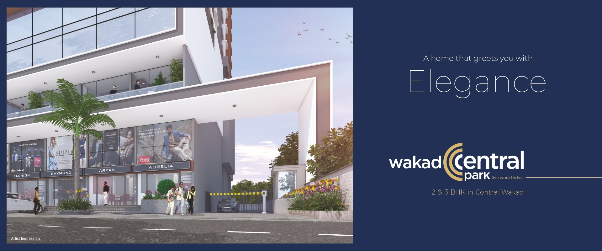 2 BHK Flat for Sale in Central Wakad