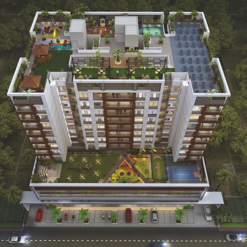 2 BHK Flats in Central Wakad