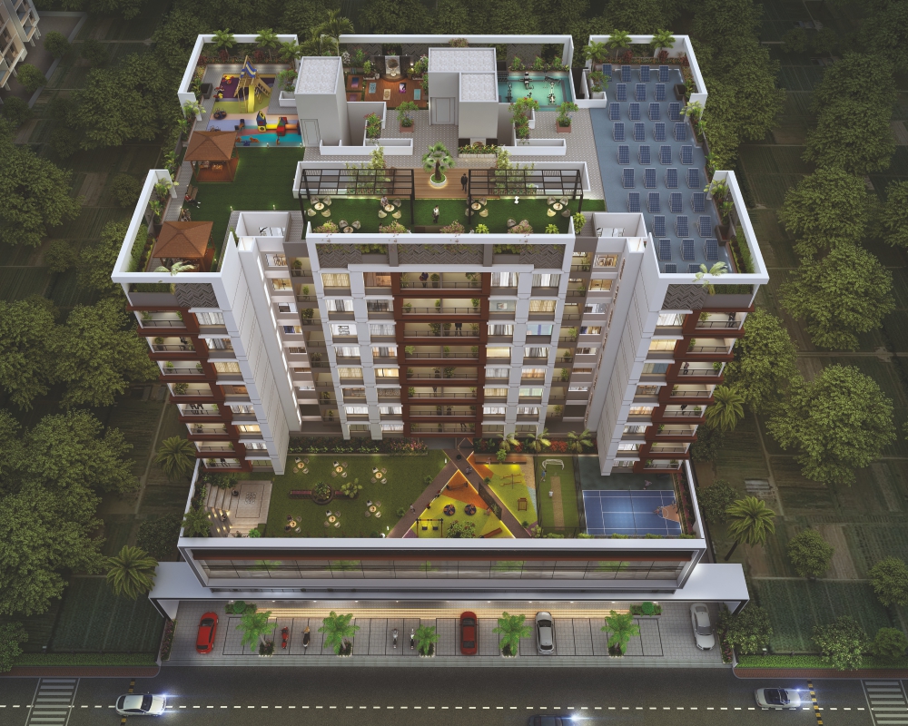 2 BHK Flats in Central Wakad